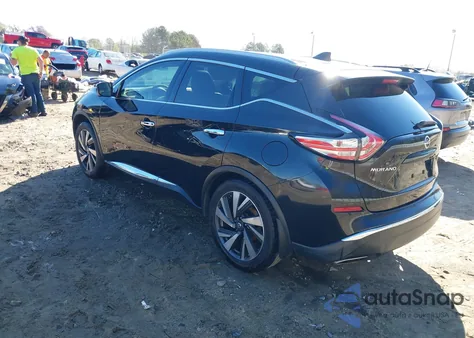 2017 Nissan Murano Platinum from USA, damaged, VIN 5N1AZ2MG4HN184351